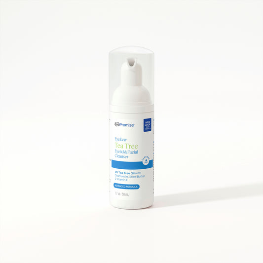 Advanced Formula 2% Tea Tree Eyelid Foam & Facial Cleanser product image