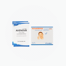 Load image into Gallery viewer, Avenova Hypochlorous Spray Solution (20ml or 40ml Bottles) 2-Pack with Novawipes (Professional Strength)