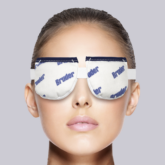 Bruder Mask Moist Heat Dry Eye Compress - Microwavable - Dry Eye Treatment