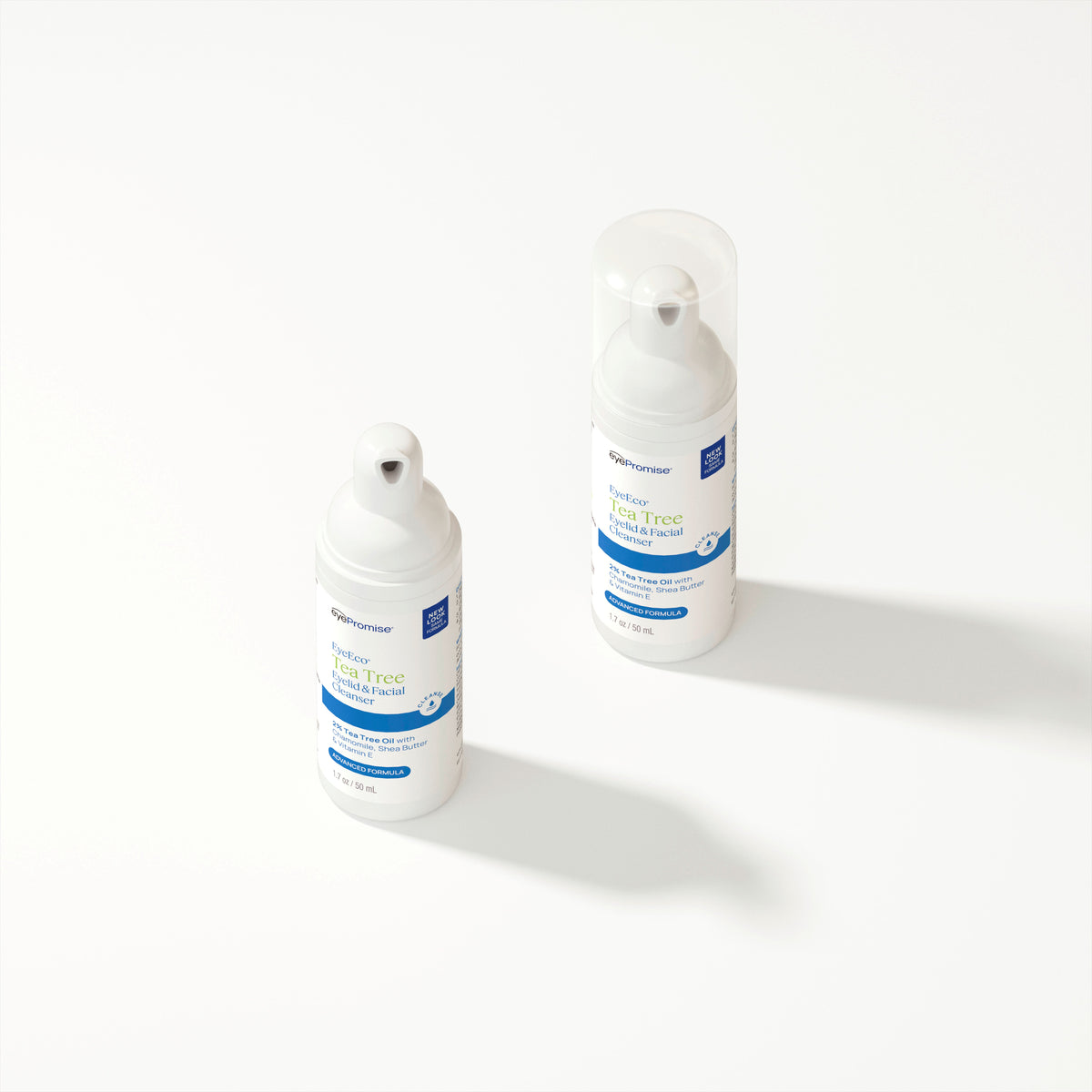 Advanced Formula 2% Tea Tree Eyelid Foam & Facial Cleanser product image