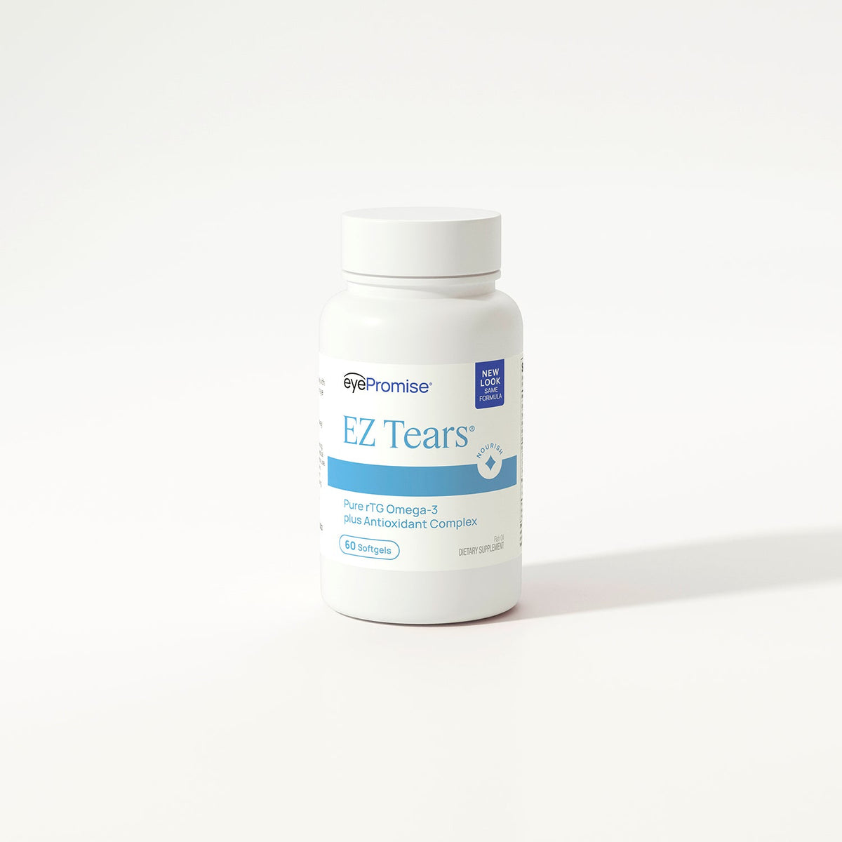 EyePromise Ez Tears Eye Vitamin – Dry Eye - 30 day Supply (60ct Bottle) product image