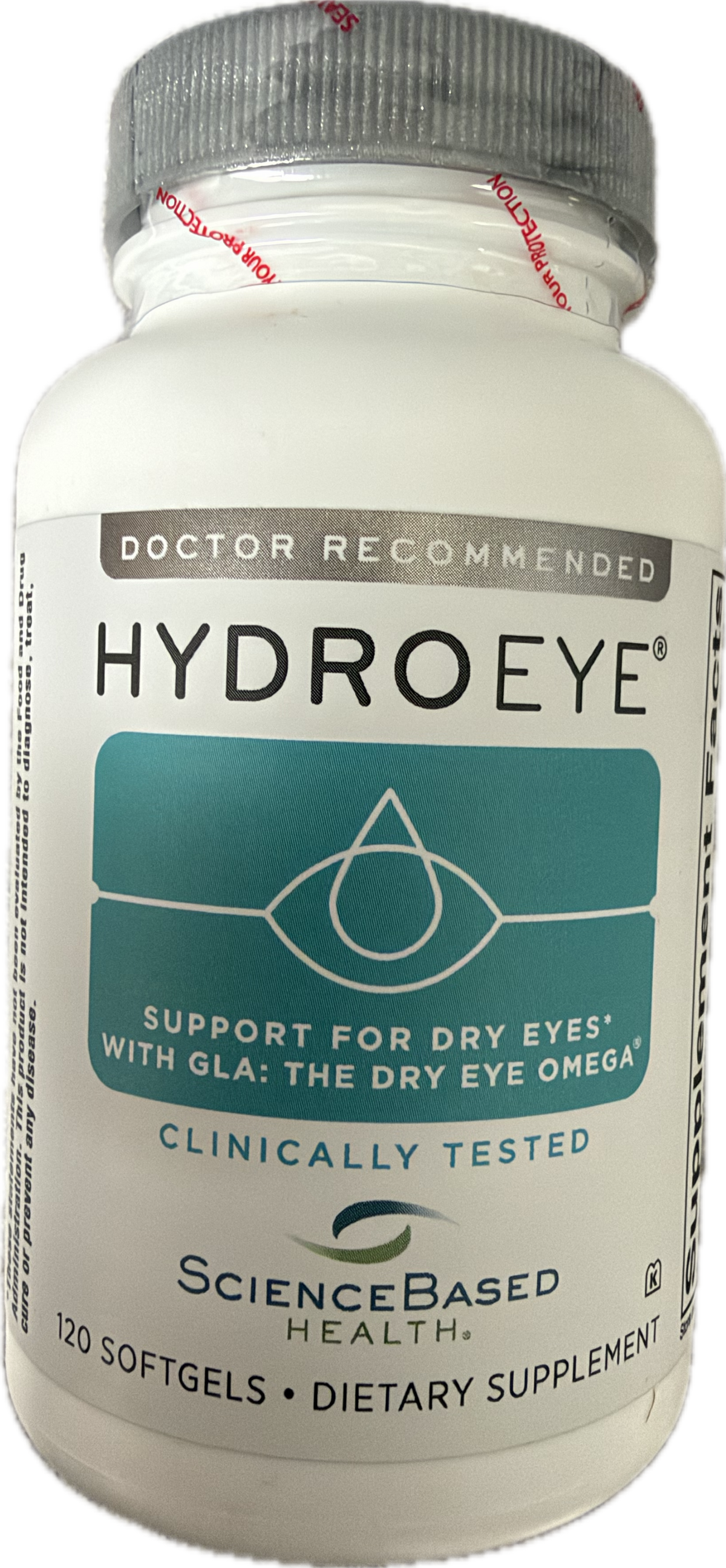 HydroEye Dry Eye Formula Softgels 2-Pack- Free 2-Day Shipping (120ct x 2 - Two Bottles)