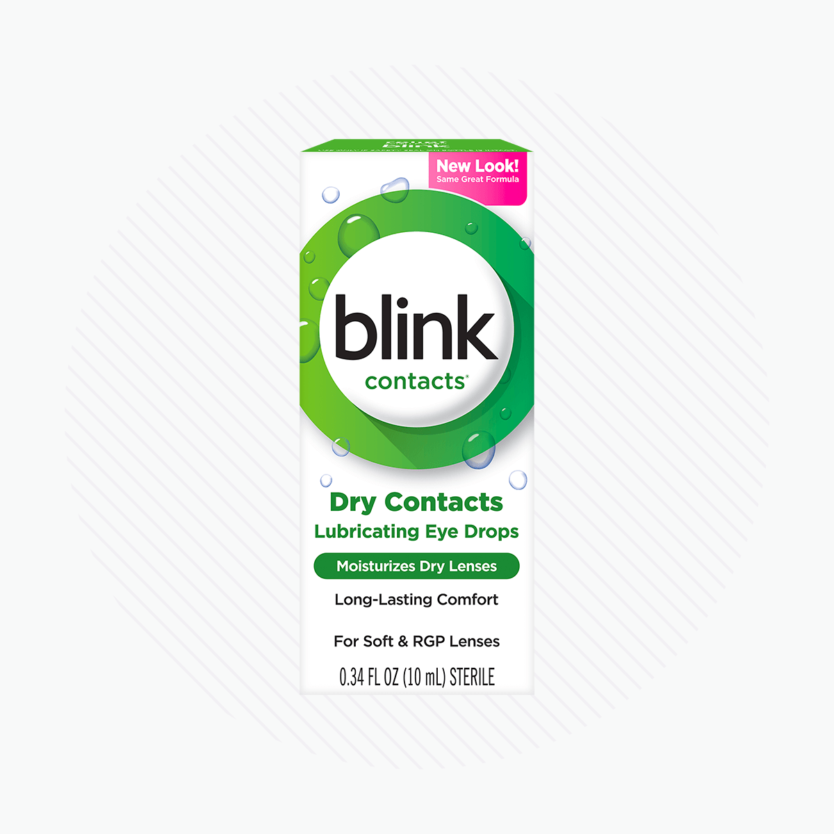 Blink Contacts Lubricating Eye Drops (10ml) - Dry Eye Treatment