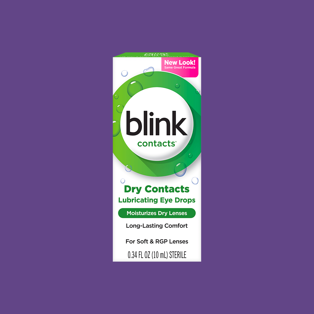 Blink Contacts Lubricating Eye Drops (10ml) - Dry Eye Treatment