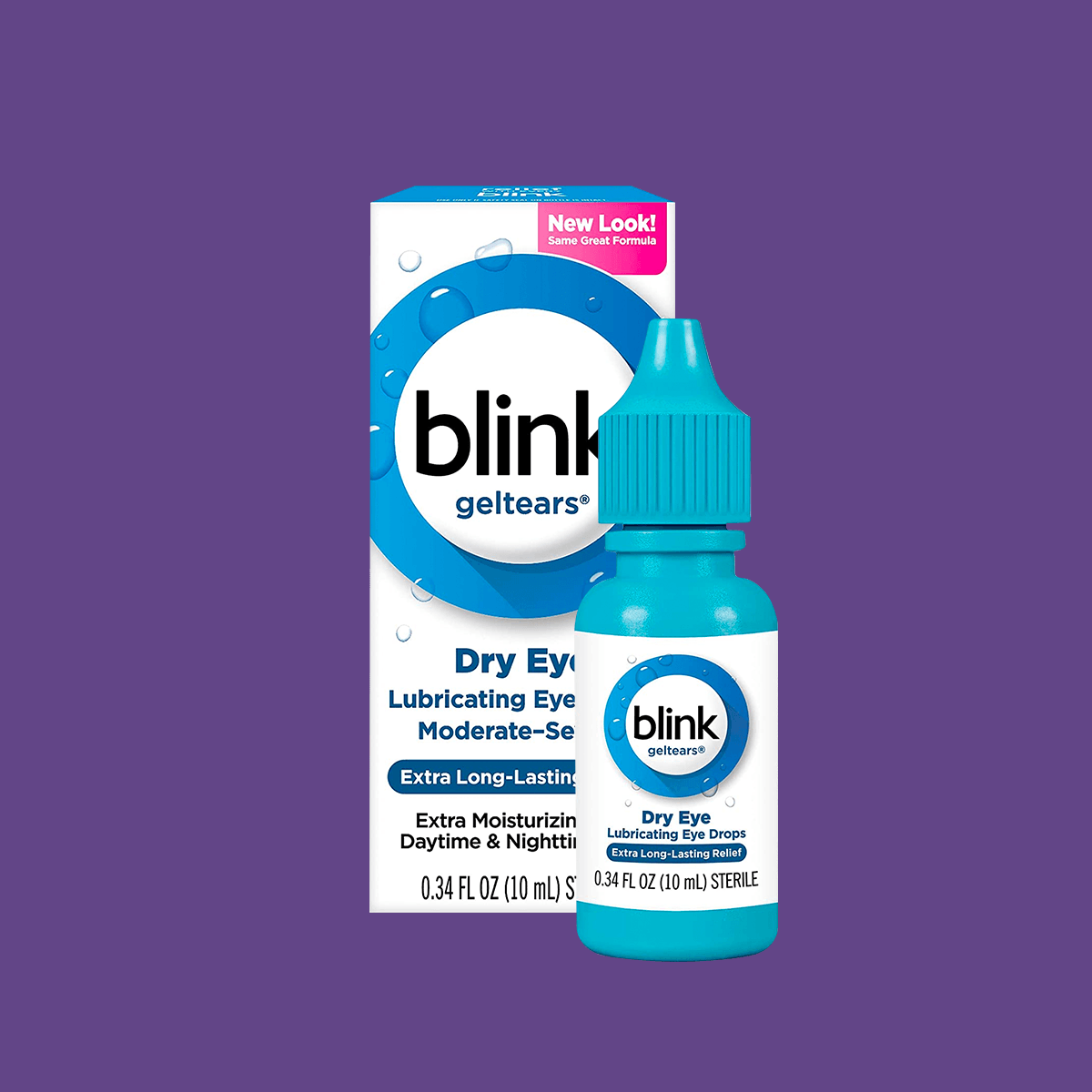 Blink Gel Tears Lubricating Eye Drops (10ml) - Dry Eye Treatment