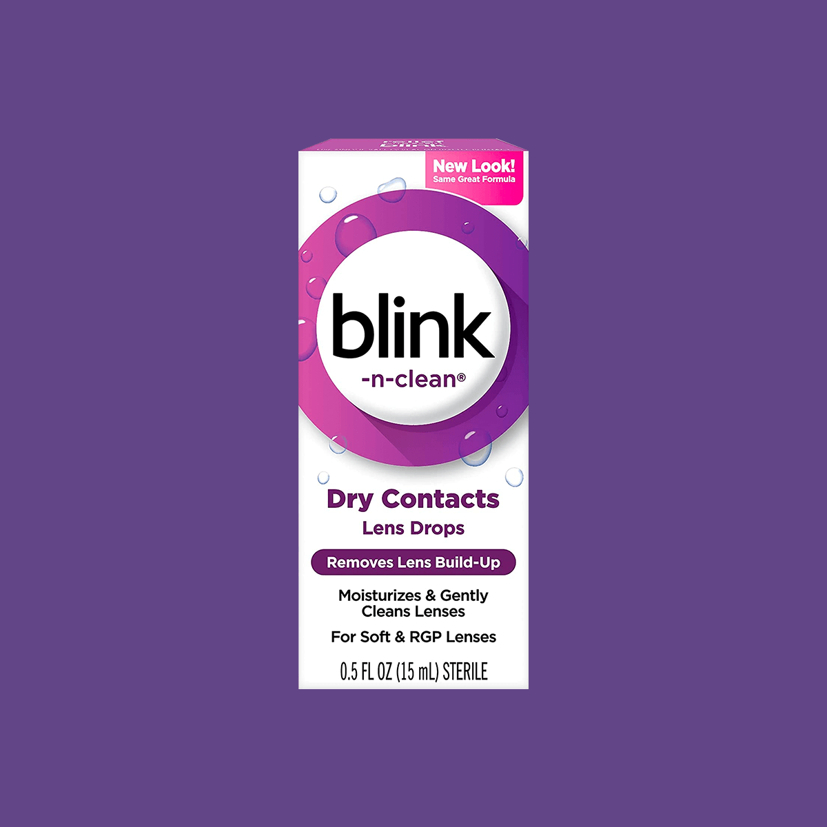 Blink-N-Clean Lens Drops (15ml) - Dry Eye Treatment