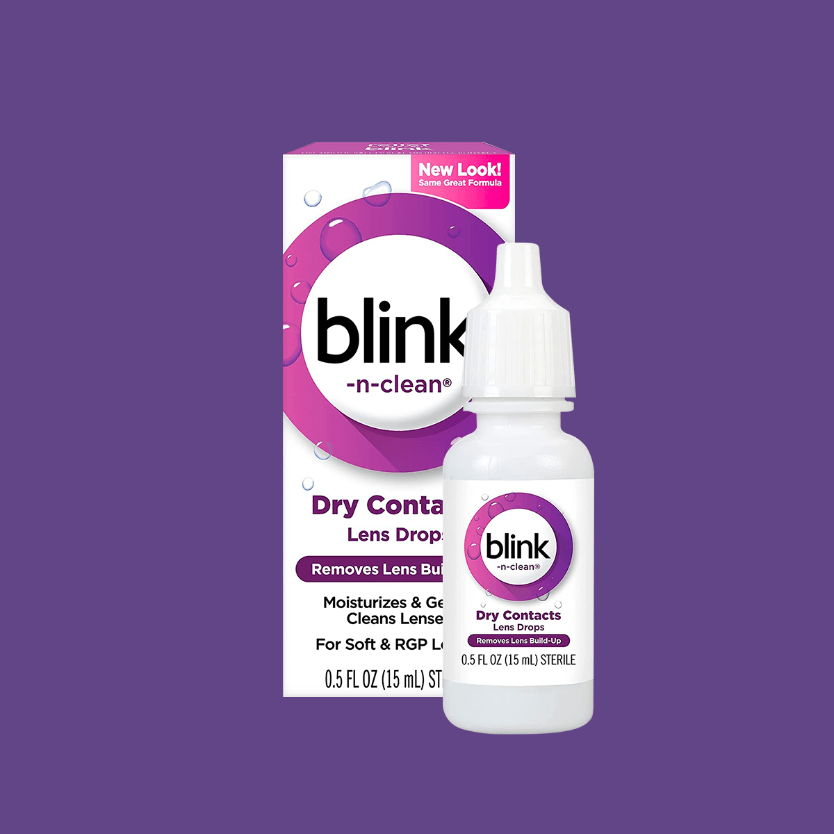 Blink-N-Clean Lens Drops (15ml) - Dry Eye Treatment
