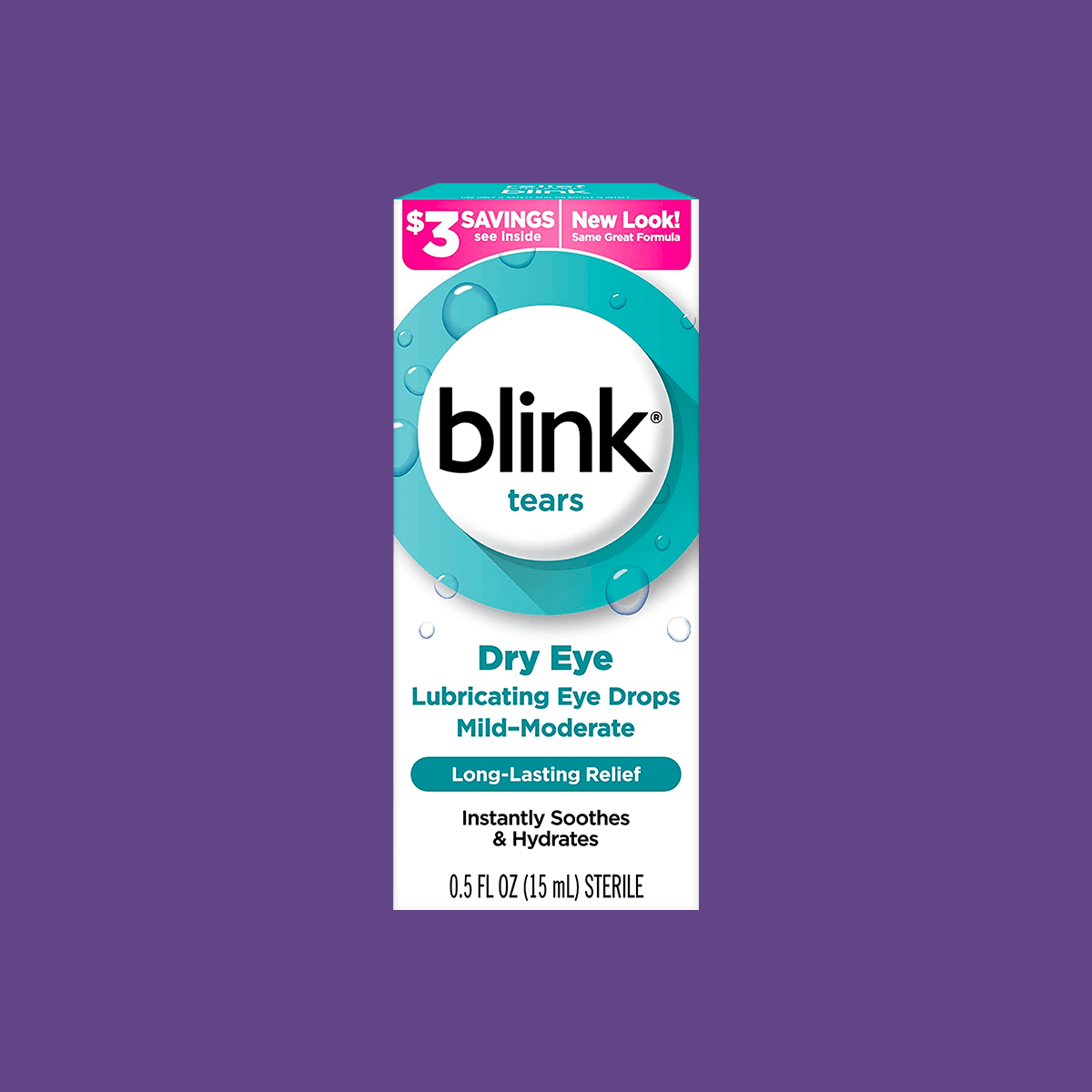 Blink Tears Lubricating Eye Drops - Dry Eye Treatment