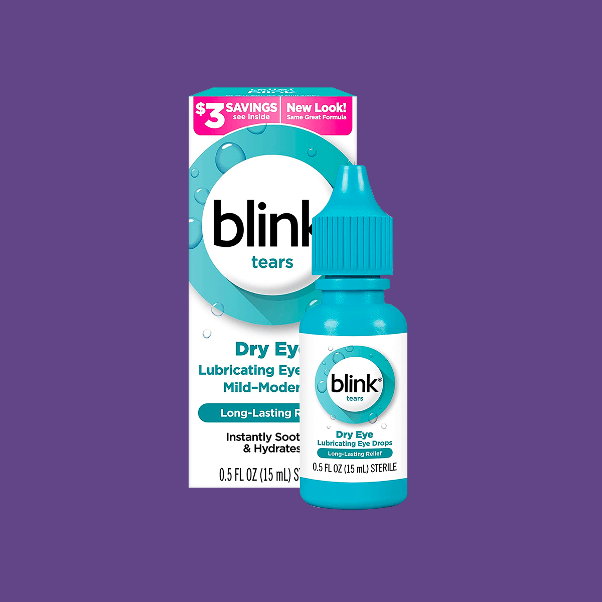 Blink Tears Lubricating Eye Drops - Dry Eye Treatment