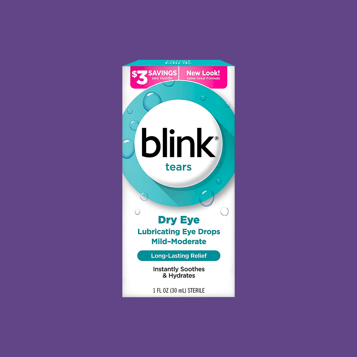 Blink Tears Lubricating Eye Drops - Dry Eye Treatment