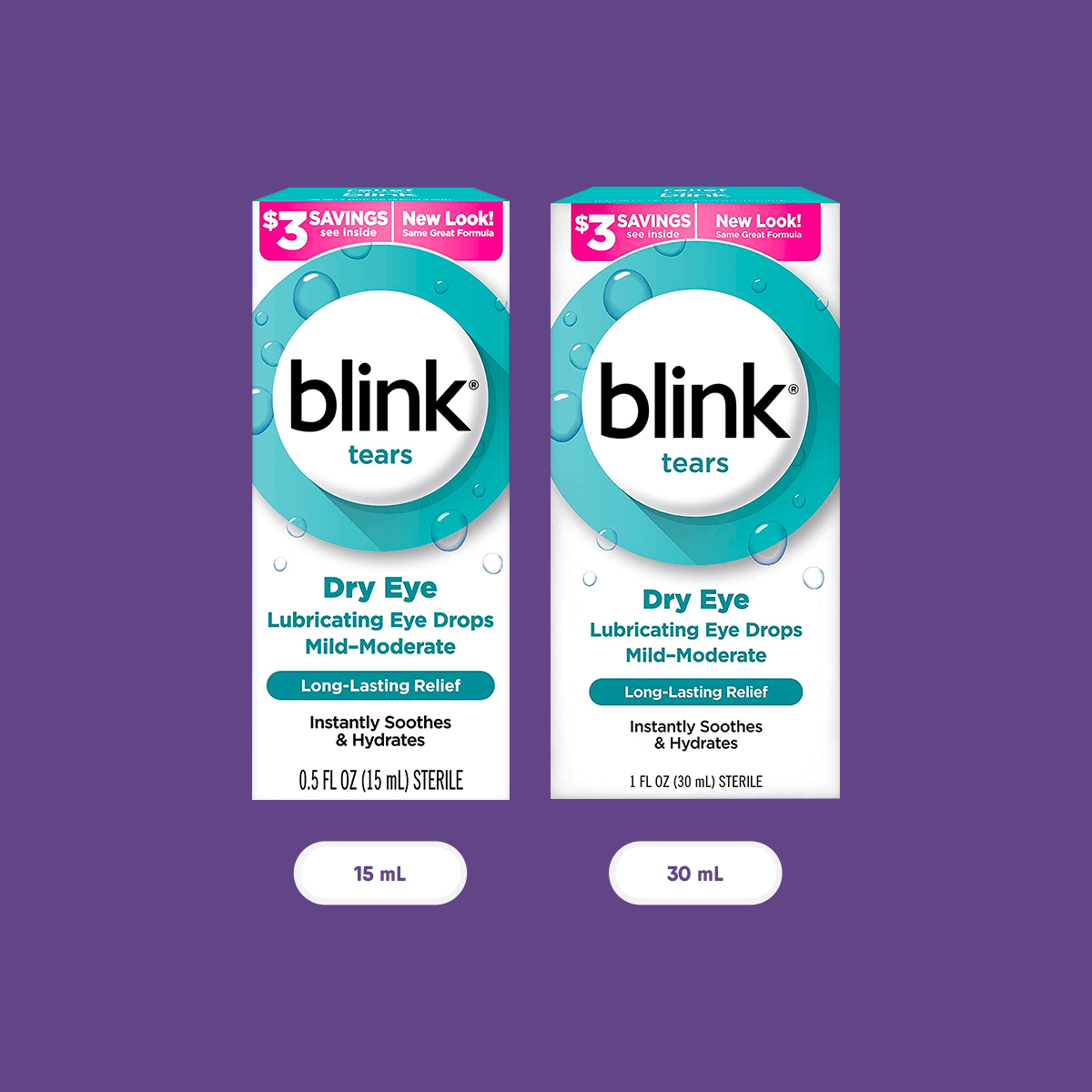Blink Tears Lubricating Eye Drops - Dry Eye Treatment