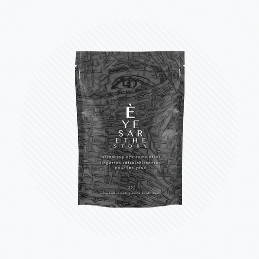 Eyes are the Story, Refreshing Towelettes Wipes for Eyelid Hygiene (20ct) - Dry Eye Treatment