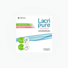 Load image into Gallery viewer, Menicon Lacripure Sterile Saline Solution - 98 Vials for Scleral Lenses
