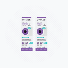 Load image into Gallery viewer, Optase Dry Eye Intense Preservative Free Eye Drops 2-Pack (600+ drops)
