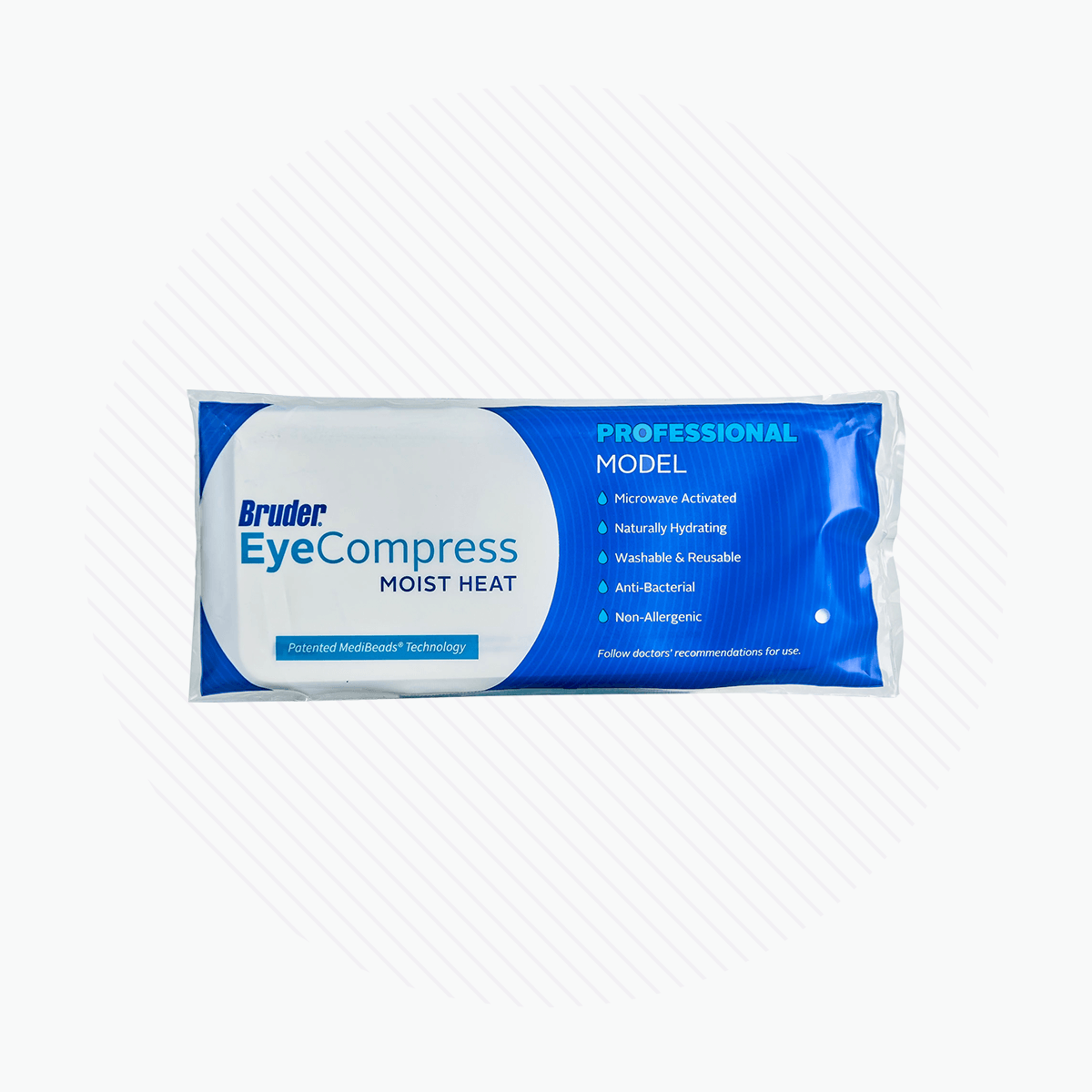 Bruder Mask Moist Heat Dry Eye Compress - Microwavable - Dry Eye Treatment