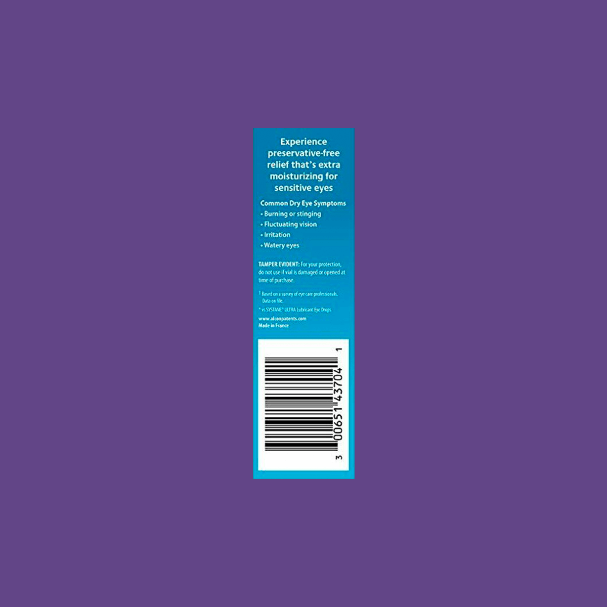 Alcon Systane Hydration Preservative-Free Lubricant Eye Drops 30ct Vials, 30 Count - Dry Eye Treatment